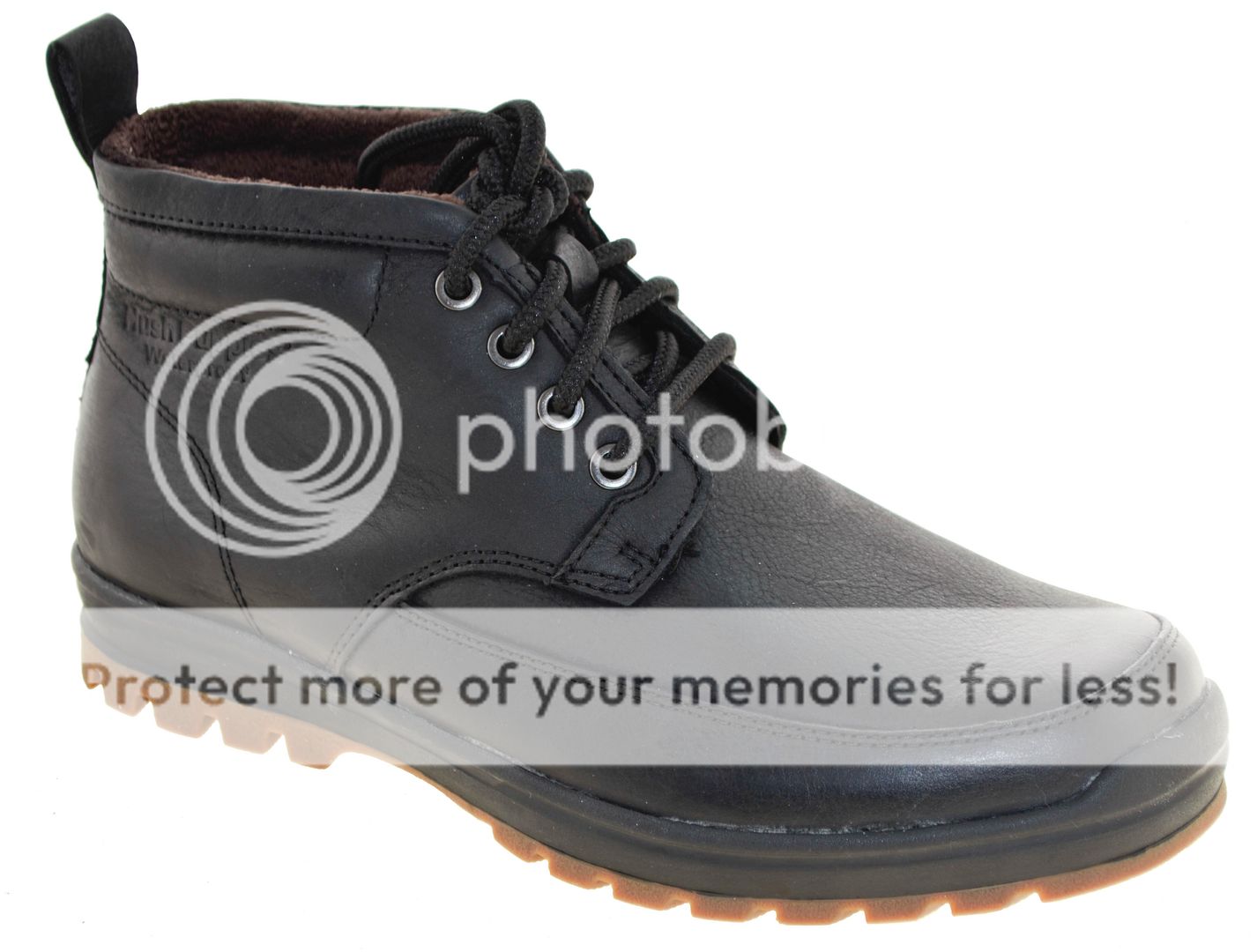 Hush Puppies Men's Dutch Abbott Waterproof Boots Black Style HMP1300